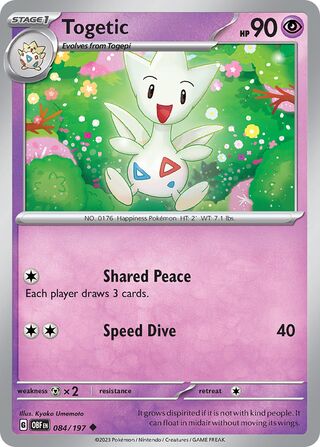 Togetic 084/197 - Obsidian Flames