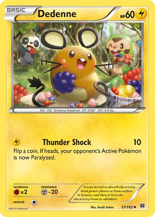 Dedenne 57/162 - BREAKthrough