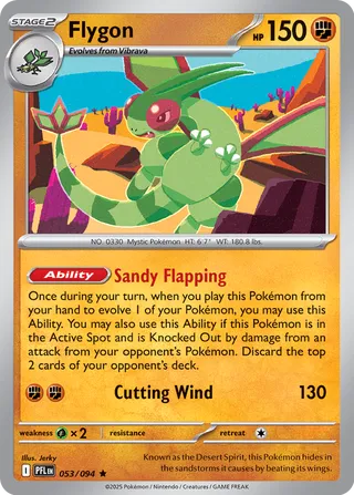 Flygon 053/094 - Phantasmal Flames