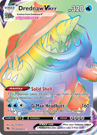 Drednaw VMAX 075/073 - Champion's Path