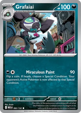 Grafaiai 092/132 - Mega Evolution Base