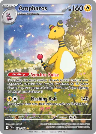 Ampharos 090/086 - Chaos Rising