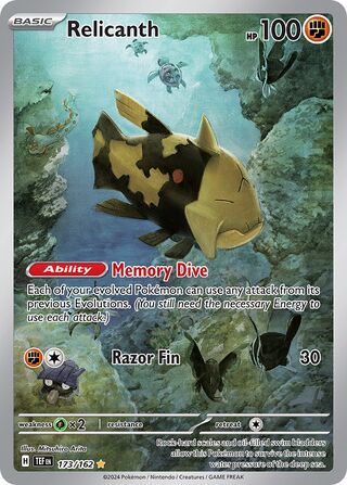 Relicanth 173/162 - Temporal Forces