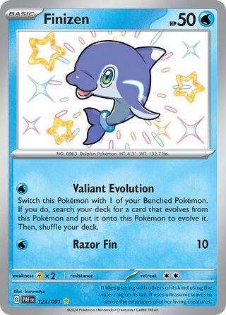 Finizen 123/091 - Paldean Fates