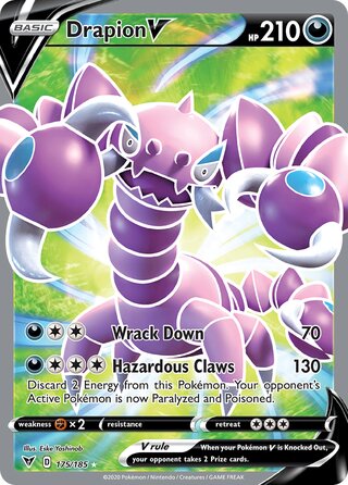 Drapion V 175/185 - Vivid Voltage