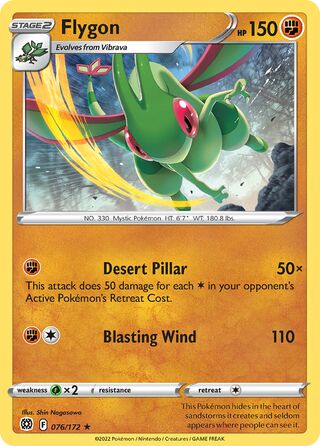 Flygon 076/172 - Brilliant Stars