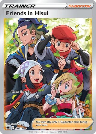 Friends in Hisui 148/159 - Crown Zenith