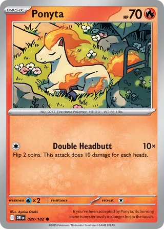 Ponyta 029/182 - Destined Rivals