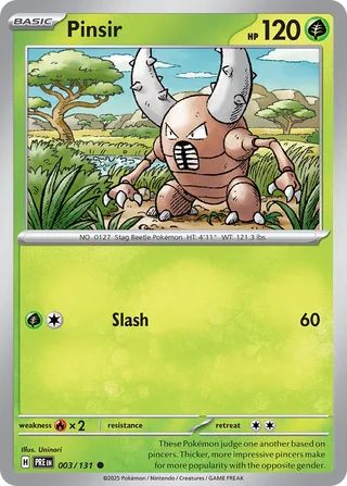 Pinsir 003/131 - Prismatic Evolutions