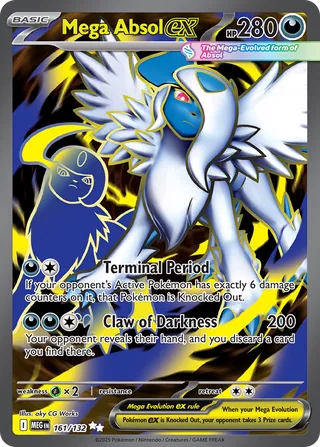 Mega Absol ex 161/132 - Mega Evolution Base