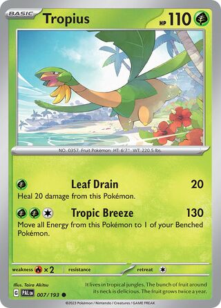 Tropius 007/193 - Paldea Evolved