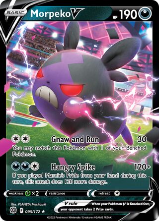 Morpeko V 095/172 - Brilliant Stars