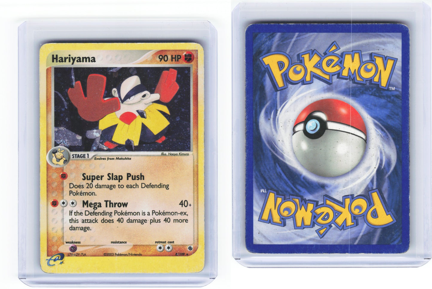 Hariyama 8/109 - Ruby & Sapphire