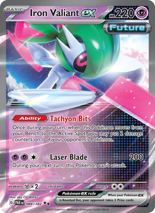 Iron Valiant ex 089/182 - Paradox Rift