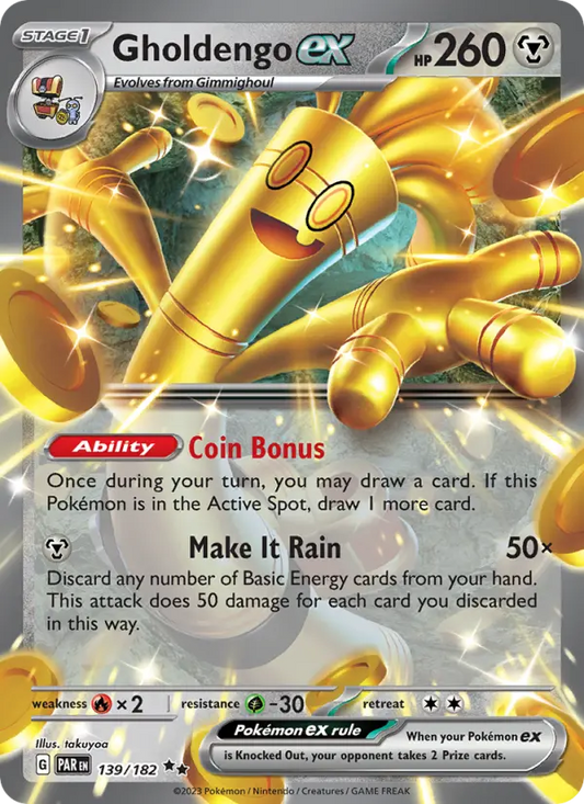 Gholdengo ex 139/182 - Paradox Rift