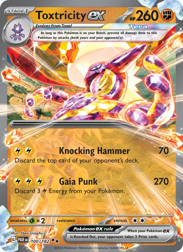 Toxtricity ex 100/182 - Paradox Rift