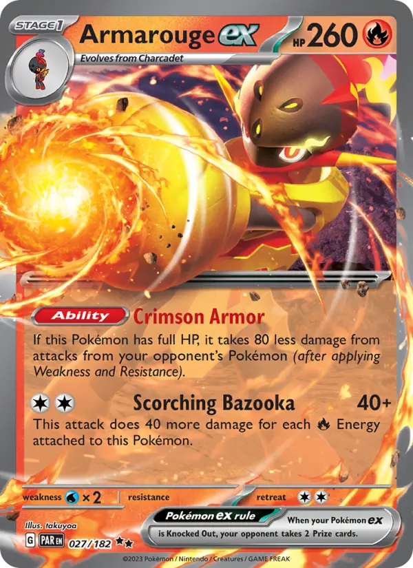 Armarouge ex 027/182 - Paradox Rift