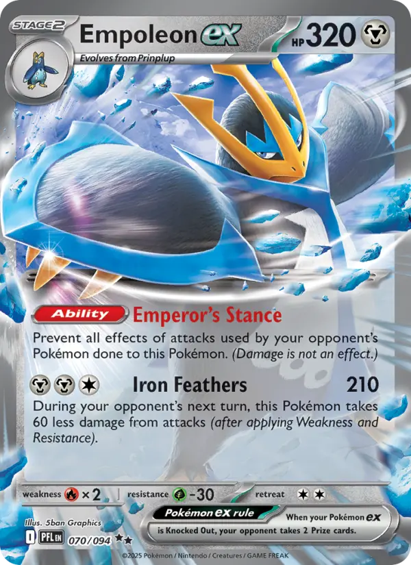 Empoleon ex 070/94 - Phantasmal Flames