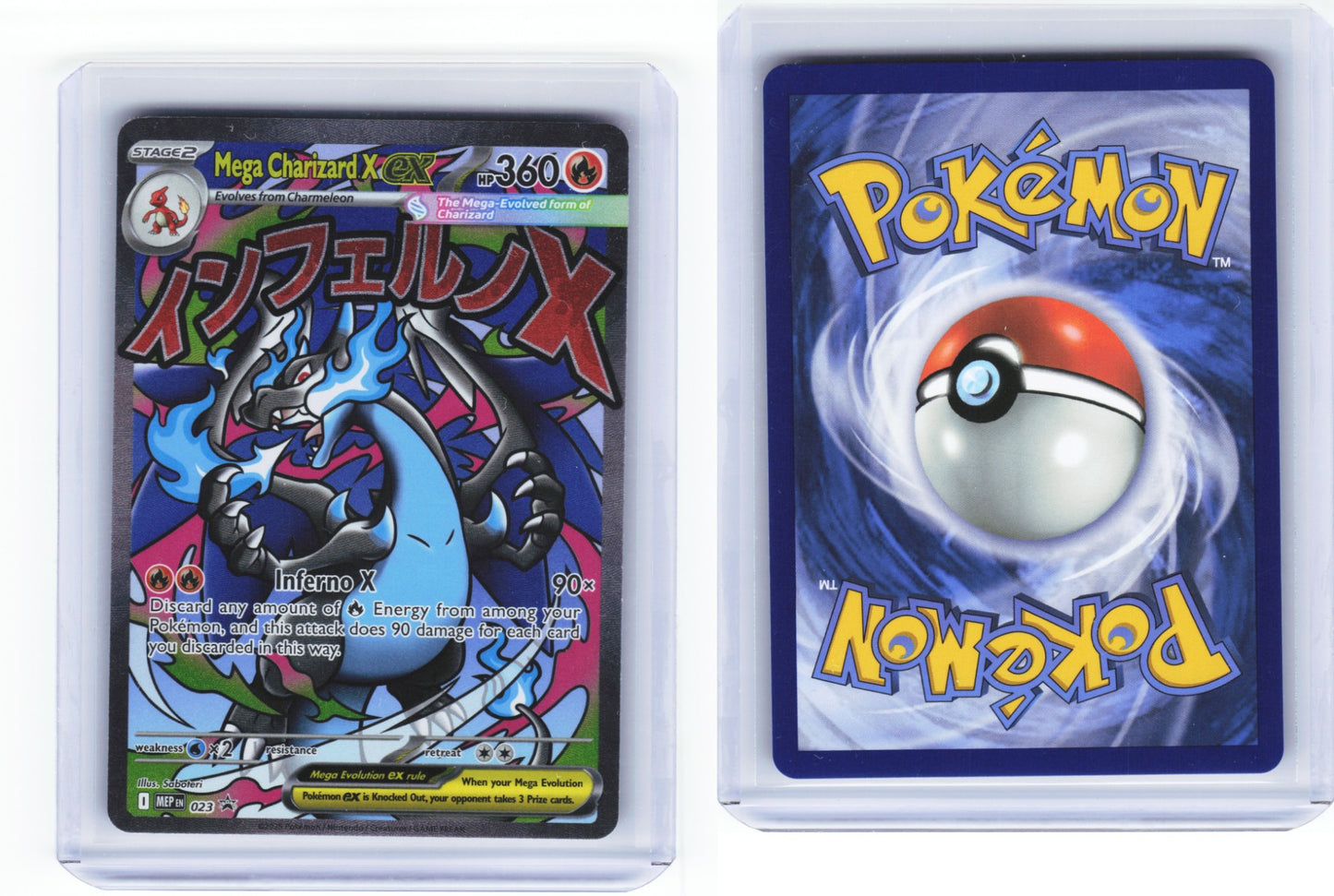 Mega Charizard X ex 23 - Mega Evolution Promos
