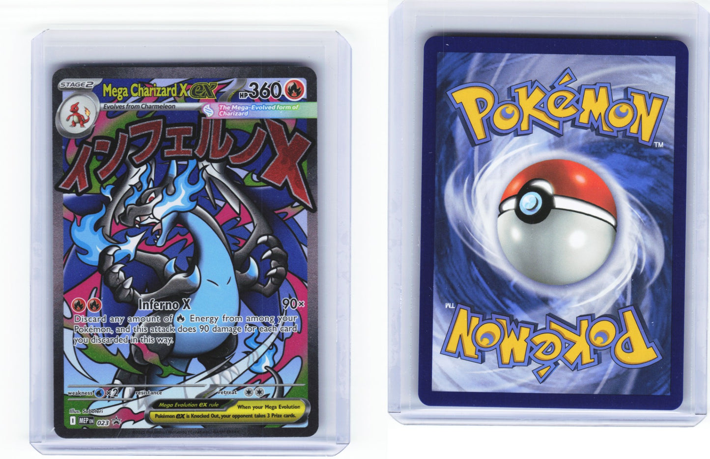 Mega Charizard X ex 23 - Mega Evolution Promos