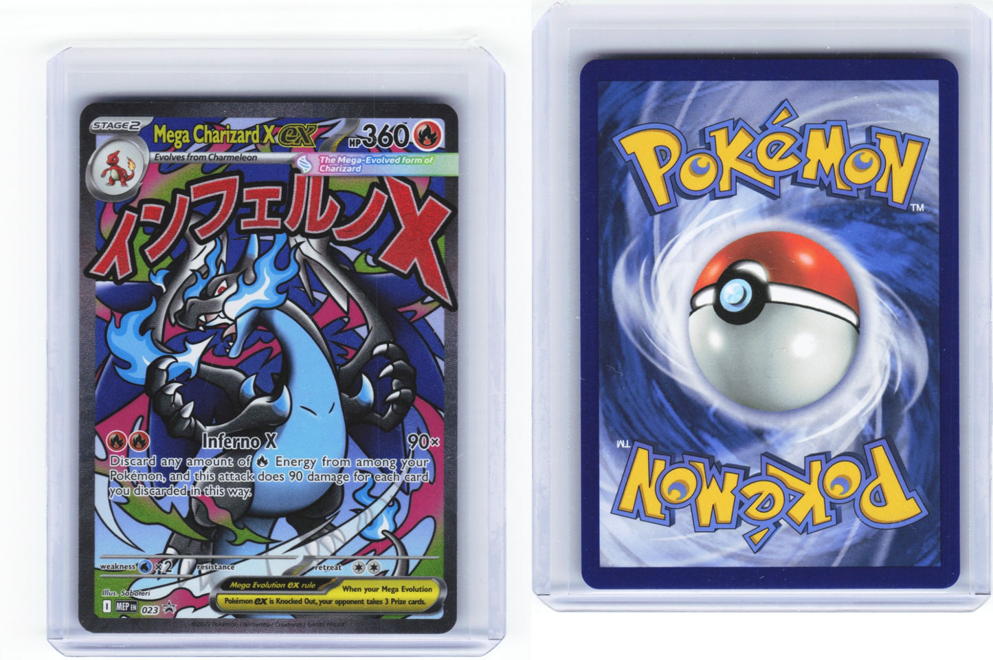 Mega Charizard X ex 23 - Mega Evolution Promos