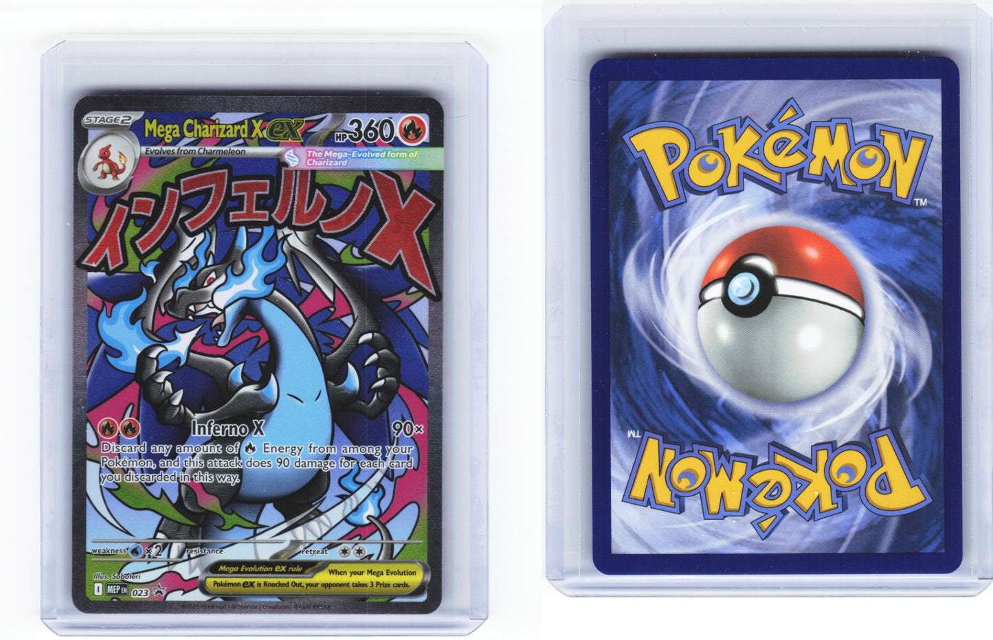 Mega Charizard X ex 23 - Mega Evolution Promos