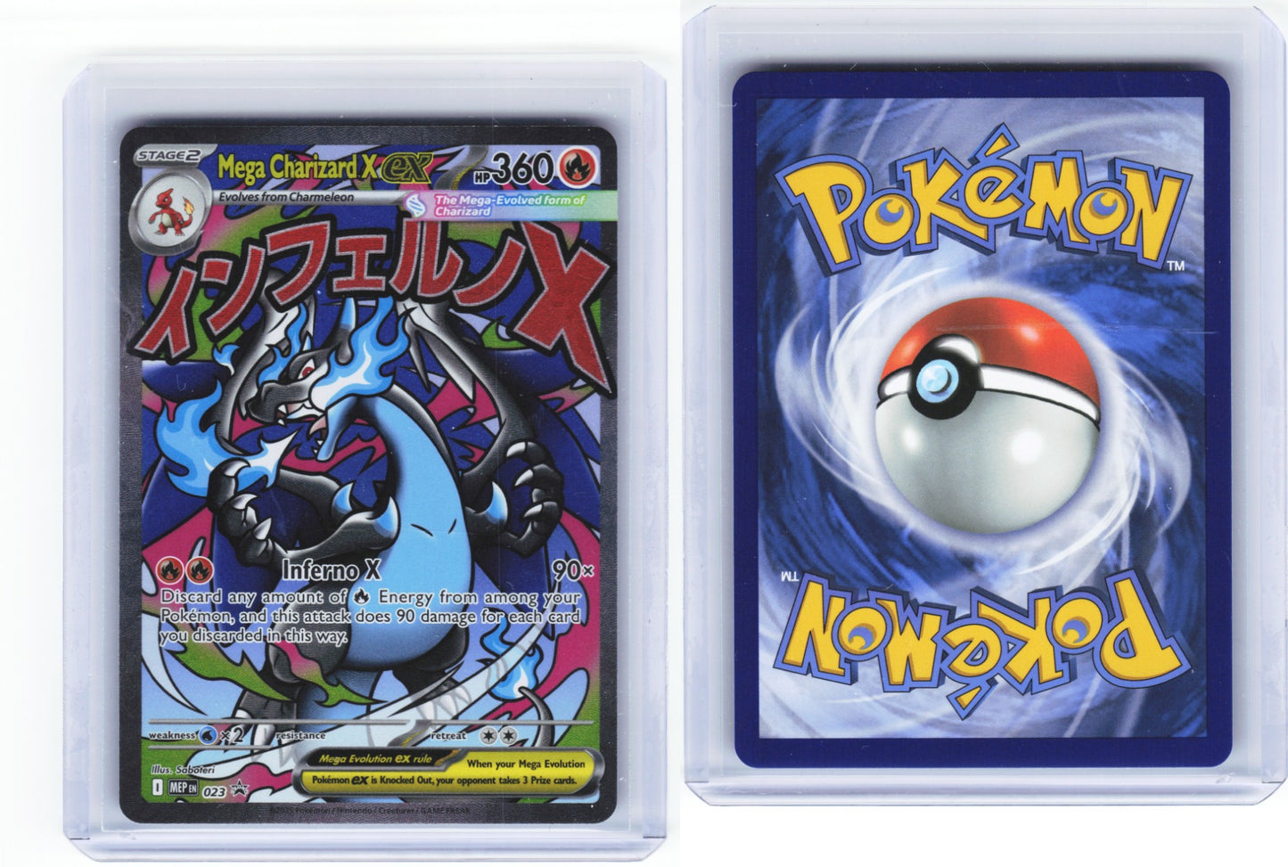 Mega Charizard X ex 23 - Mega Evolution Promos