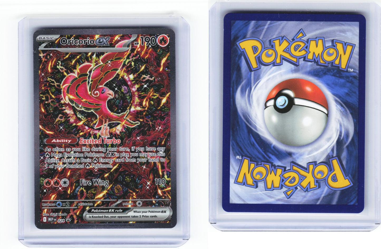 Oricorio ex 24 - Mega Evolution Promos