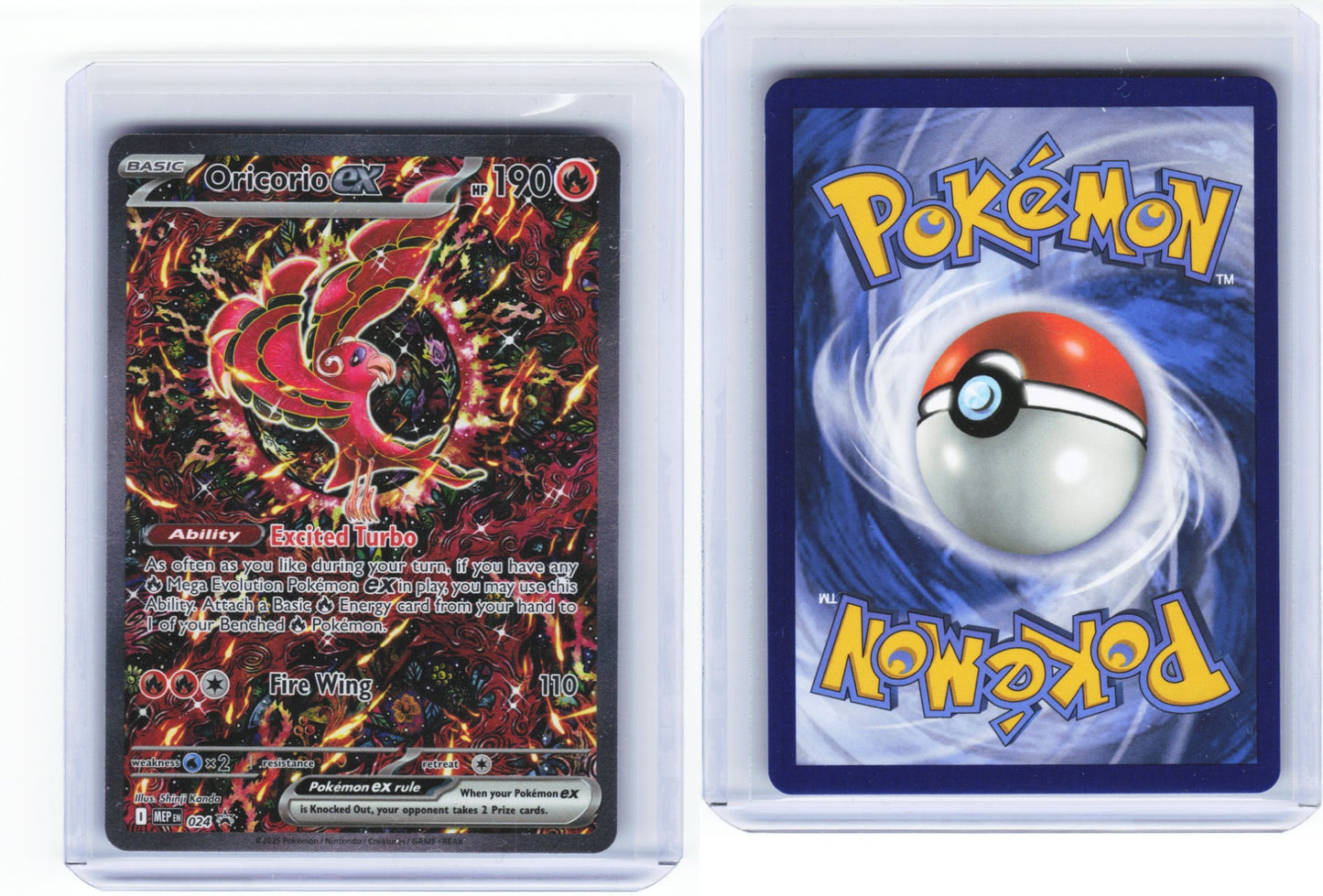 Oricorio ex 24 - Mega Evolution Promos