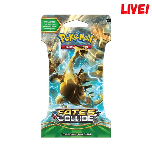 Pokemon XY Fates Collide Sleeved Booster (Live) - LABOGE