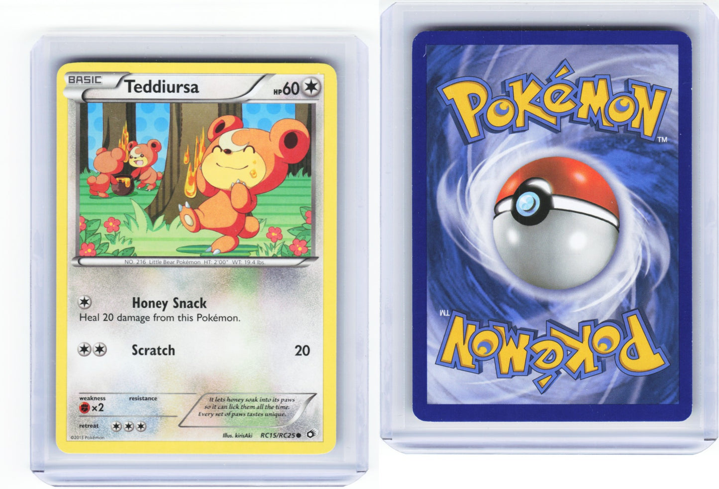 Teddiursa RC15/RC25 - Legendary Treasures
